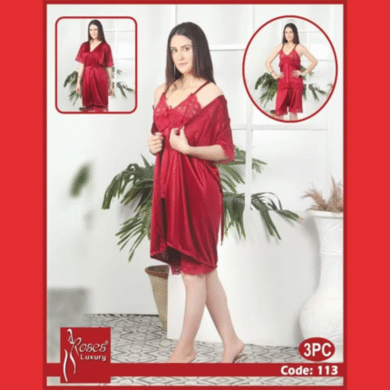 3-Piece Premium Nightwear Set
