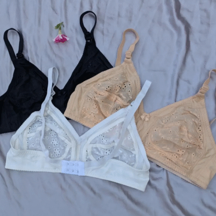 FANCY CHICKEN COTTON BRA