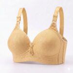 Premium Full-Coverage Non-Wired Lace Embroidered Bra