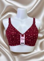Women's Comfort Jercy Printed Non-Padded Everyday Bra (Pack of 4)